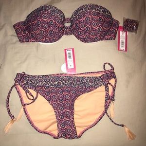 Xhilaration Push Up Bikini Set BRAND NEW WITH TAGS